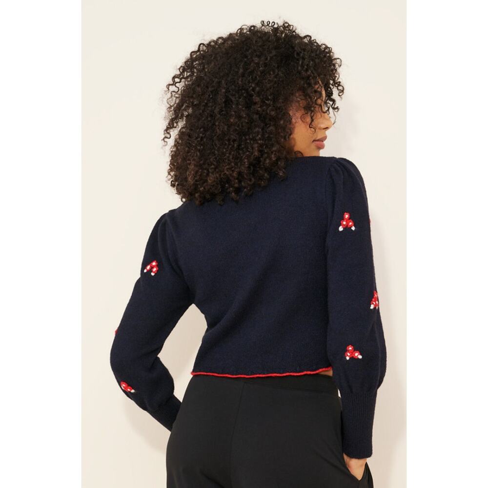 Free People Nonna Knit Cardigan Sweater NWT - Picture 3 of 6